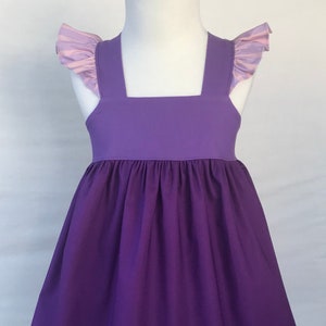 Rapunzel Dress, Disney Style Dress, Princess Dress, Tangled,  Party Dress, Girls Dress, Little Girl Dress, Baby Dress, Disneyland, Toddler