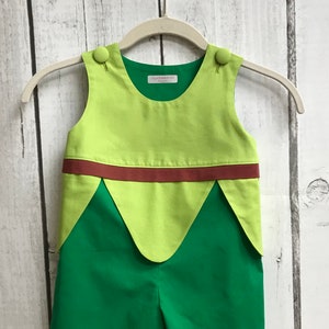 Peter Pan Jon Jon, Monogram, Applique, Baby Boy Disney Outfit,  Boys Shorts, Boys Onesie, Romper
