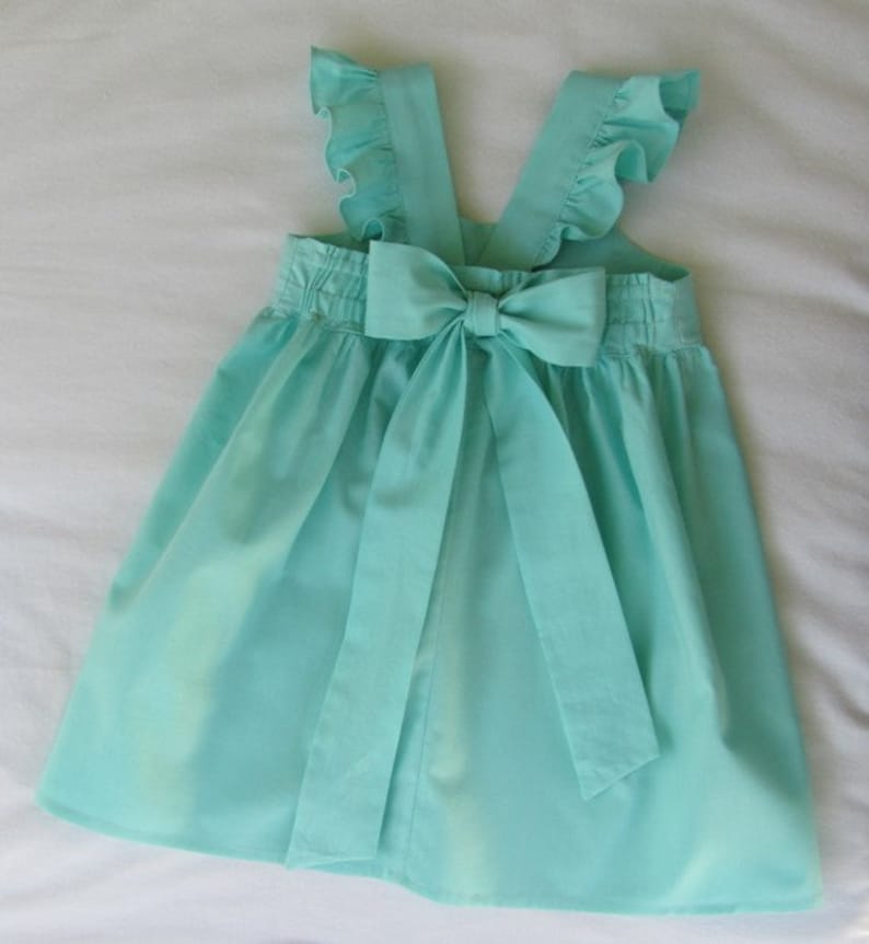 Yellow Flower Girl Dress Baby Girls Dress Monogram Little - Etsy