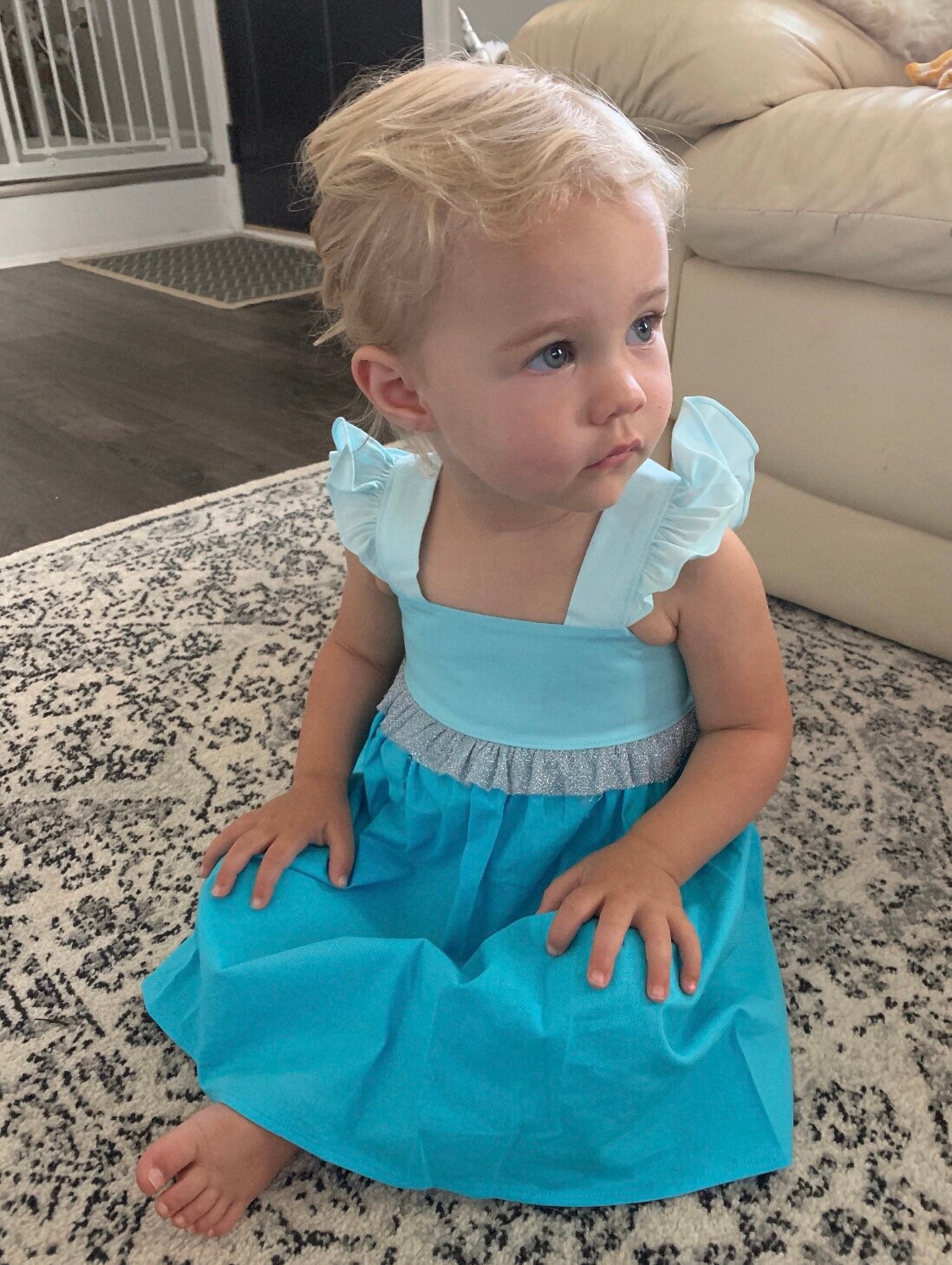 Ongeschikt handleiding verband Baby Frozen Dress - Etsy