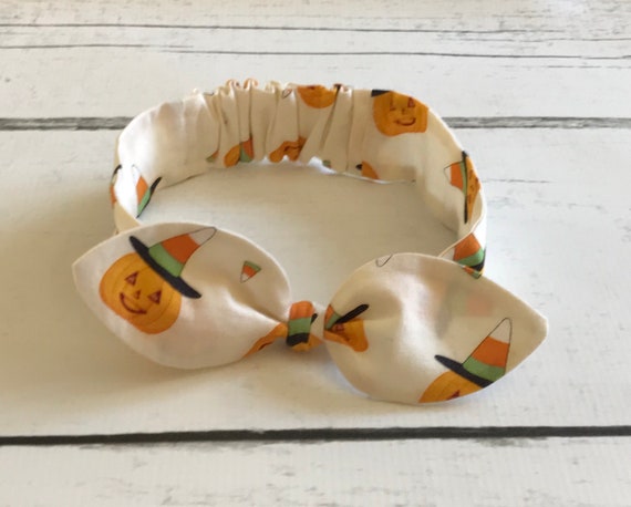 Pumpkin Headband, Halloween Headband, Halloween Dress Up, Baby