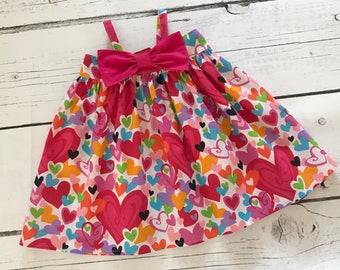 Valentine Dress, Baby Dress, Valentines Day, Girls Dress, 12-18 Month, Little Girl Dress, Girls Clothing, Toddler Dress, Party Dress