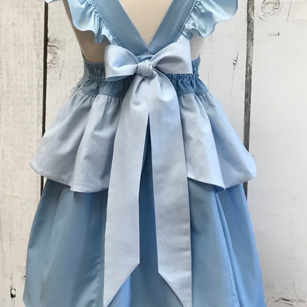 Cinderella Dress, Disney Style Dress, Princess Baby Dress, Girls Belle Dress, Toddler Belle Dress, Princess Dress