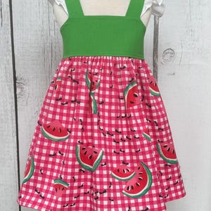 Red Picnic Dress - Etsy