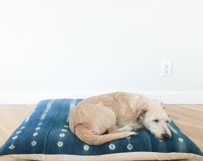 dog bed as floor pillow