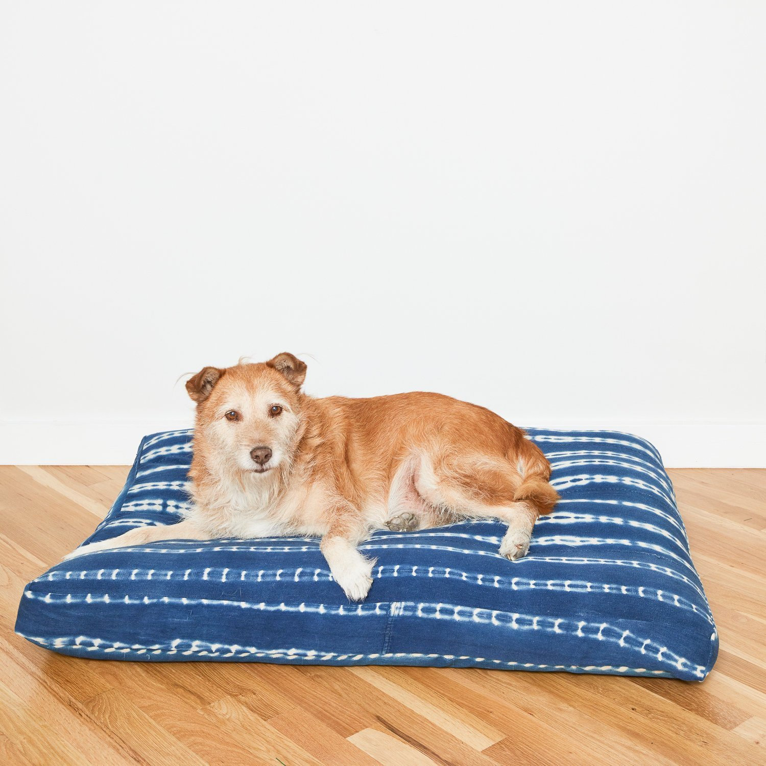 Indigo Shibori Pet Bed | Large