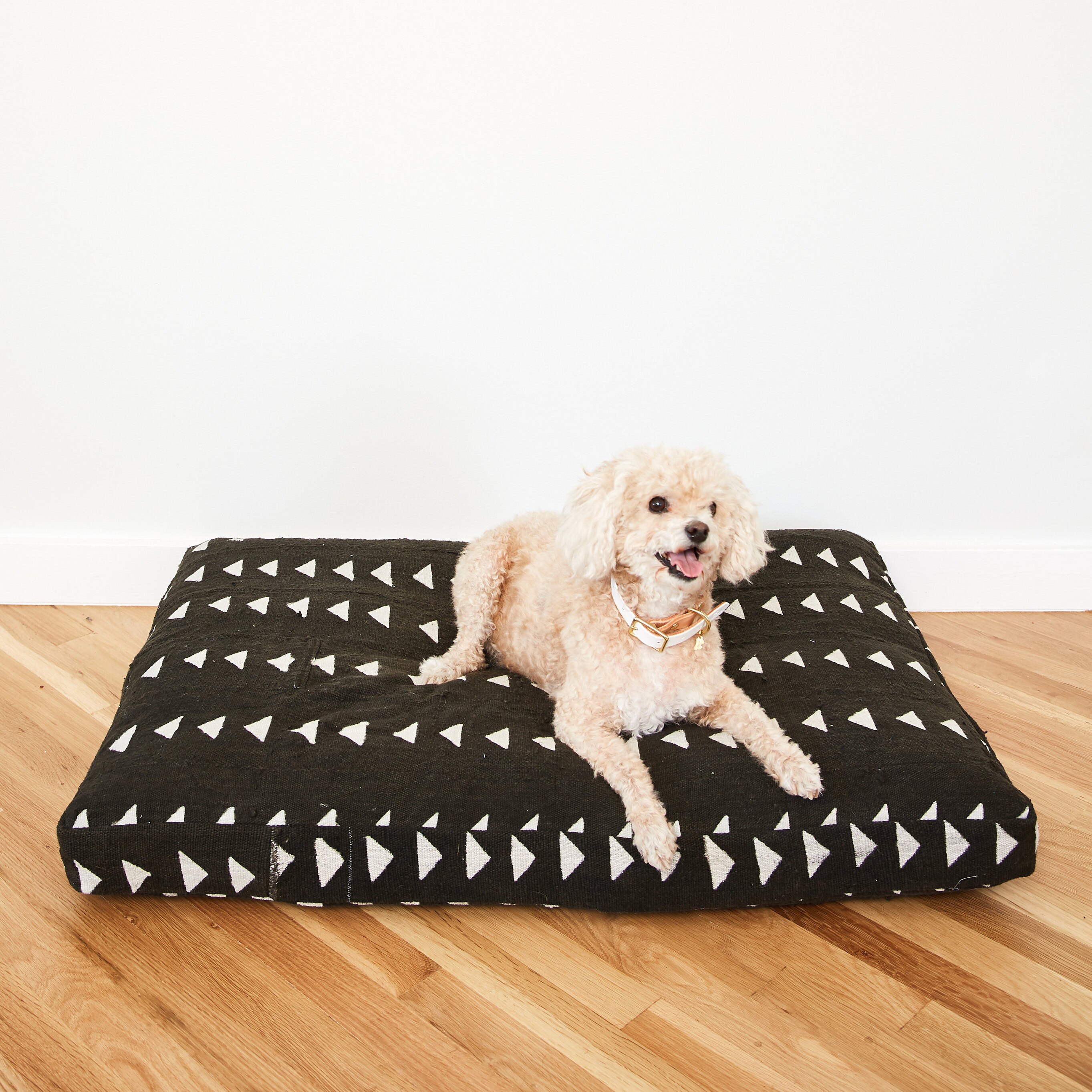 Black and White Mudcloth Dog Bed // Medium Etsy