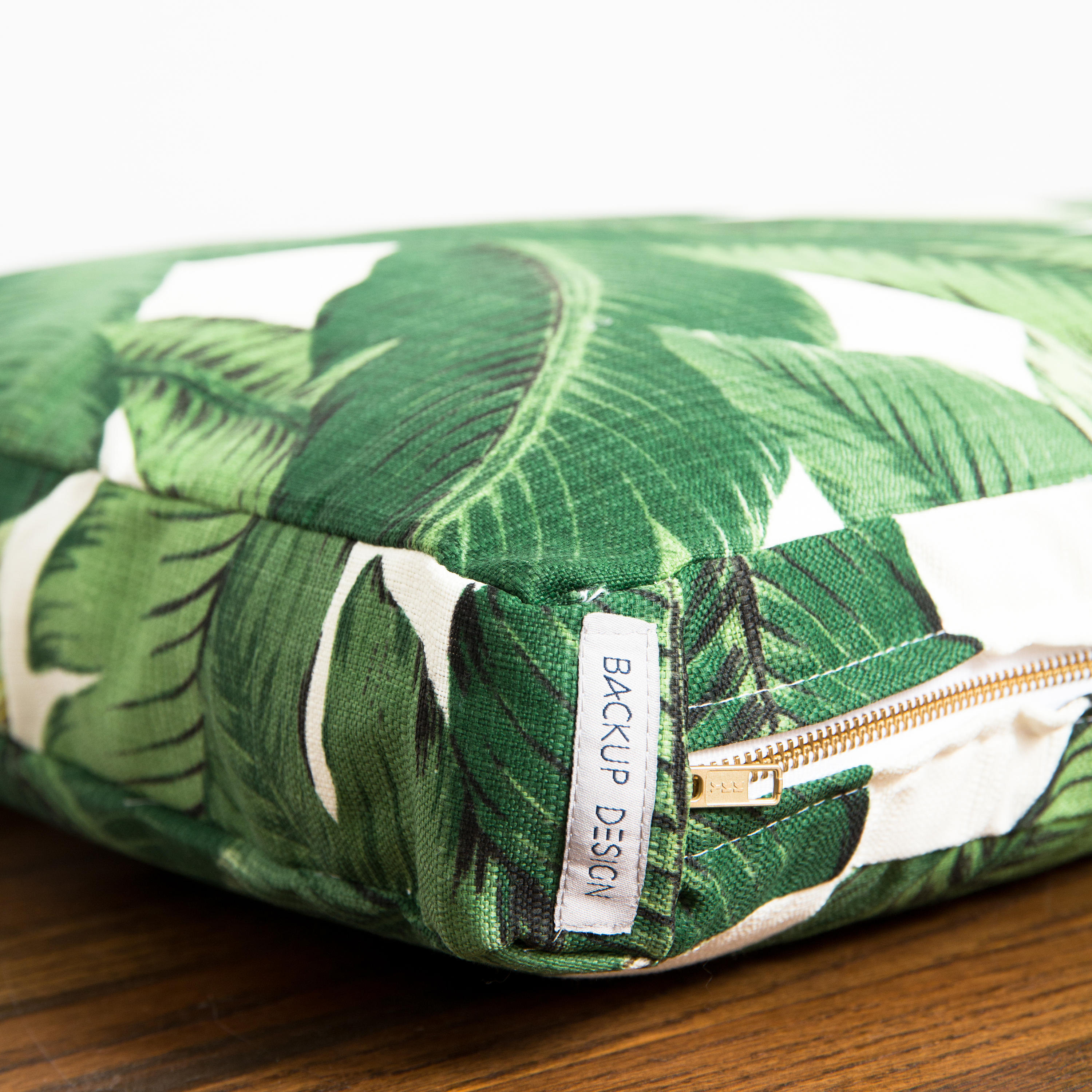 palm leaf dog bed