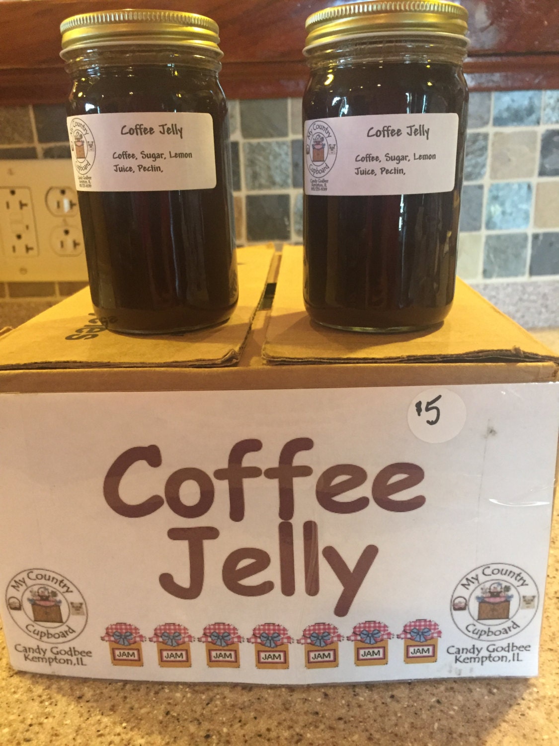 Coffee Jelly Etsy