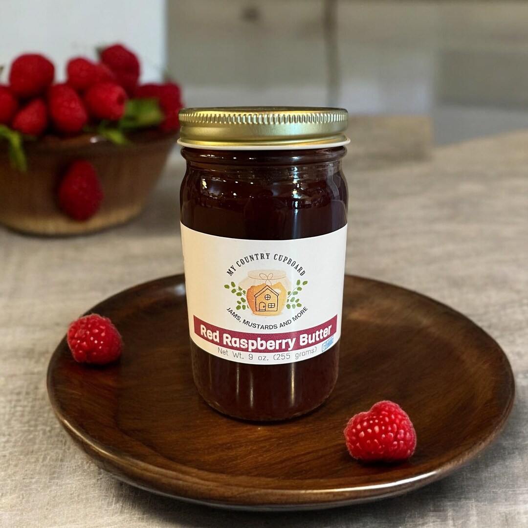 Utah. Local Raspberry Butter Red Raspberry Butter, Fruit Butter, Red Raspberry - Etsy