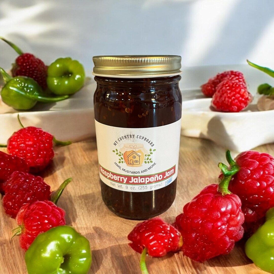 Raspberry Jalapeno Jam - Etsy