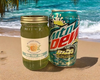 Baja Blast Mt Dew Jelly