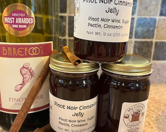 Pino Noir Cinnamon Jelly