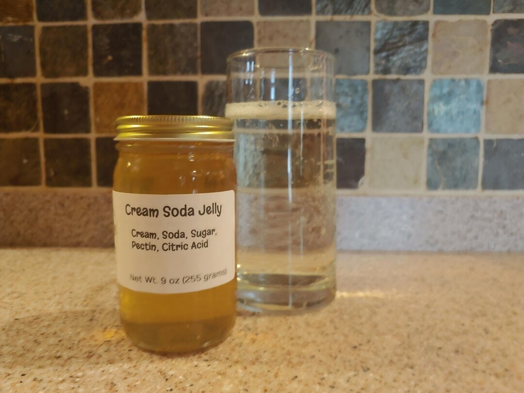 Cream Soda Jelly Etsy