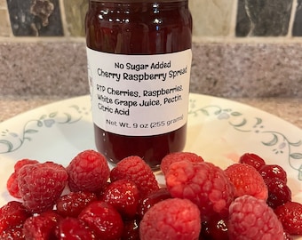 No Sugar Added Cherry Raspberry Spread