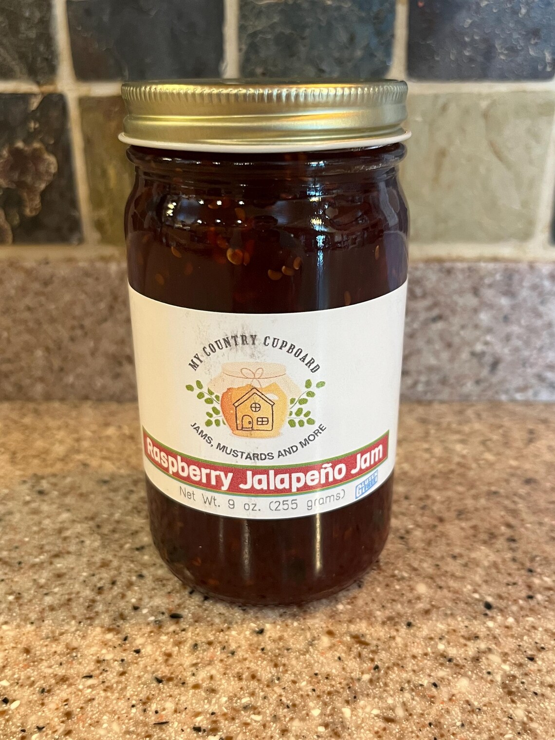 Jalepno Raspberry Jam Label Raspberry Jalapeno Jam - Etsy