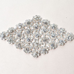 Rhombus Rhinestone Ornament