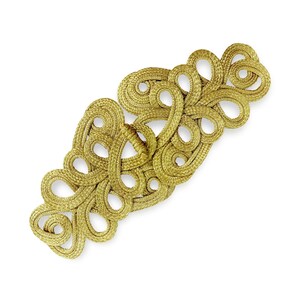 Extra Large Frog Closure "a gold