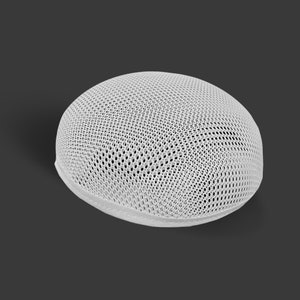 Buckram Round Pillbox Hat Frame - 2” Height, Stiffened Hat Base for DIY Hat Making, Craft Supplies, Millinery Frame