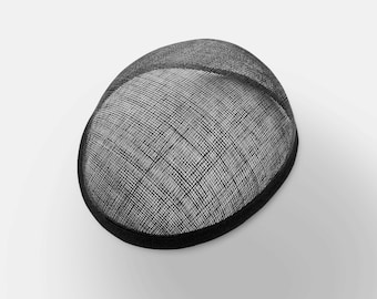 Sinamay Dome Hutbasis | DIY Hutmacher Lieferung für Fascinator, Kopfschmuck, Cocktailhüte & individuelle Hutherstellung