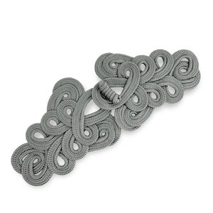 Extra Large Frog Closure "a gray