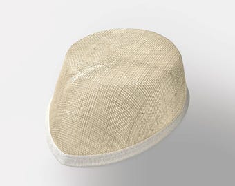 Puntige Sinamay-hoed basis | DIY-accessoires voor het maken van fascinators, hoofddeksels en vintage hoeden