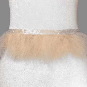Marabou Turkey Feather Trim – Soft & Fluffy Feathers – Ideal for Crafts, Fashion, DIY Projects – Sold by the Yard image 4