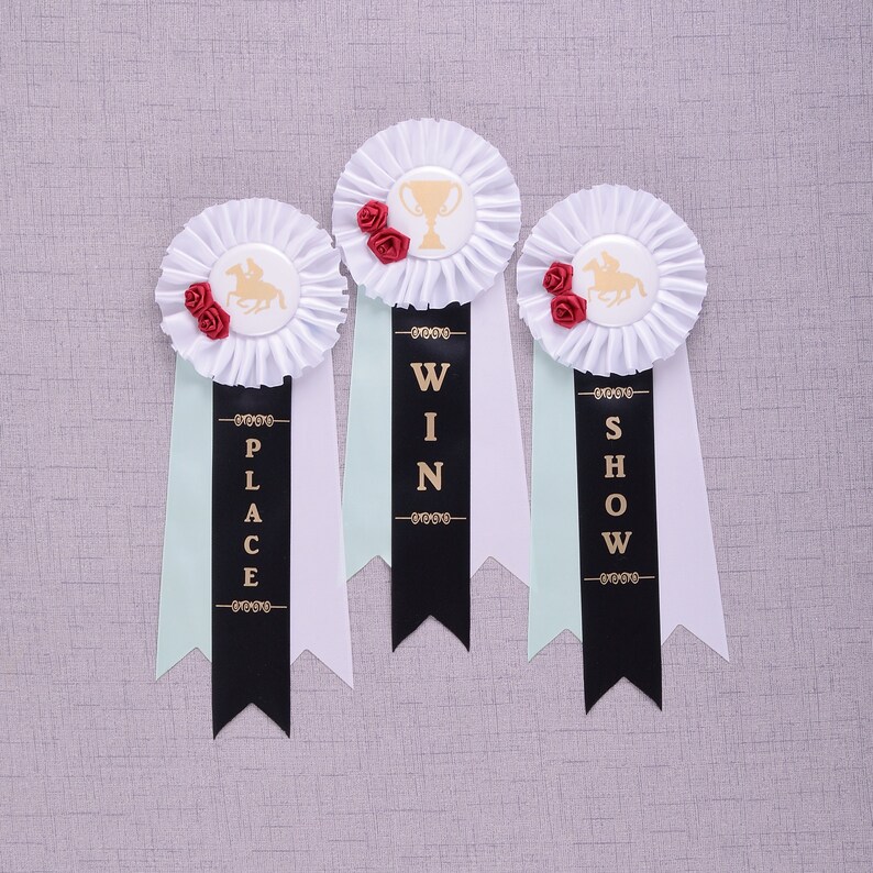 Kentucky Derby Party Rosette Ribbons Kentucky Derby Etsy