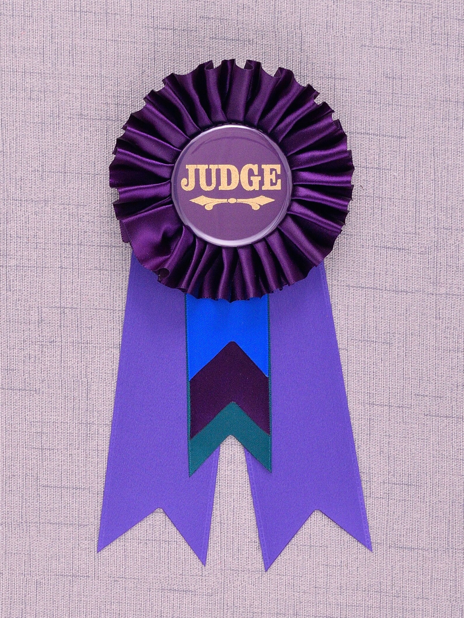 Judge Rosette Contest Show Badge Judge Badge Fair Judge | Etsy