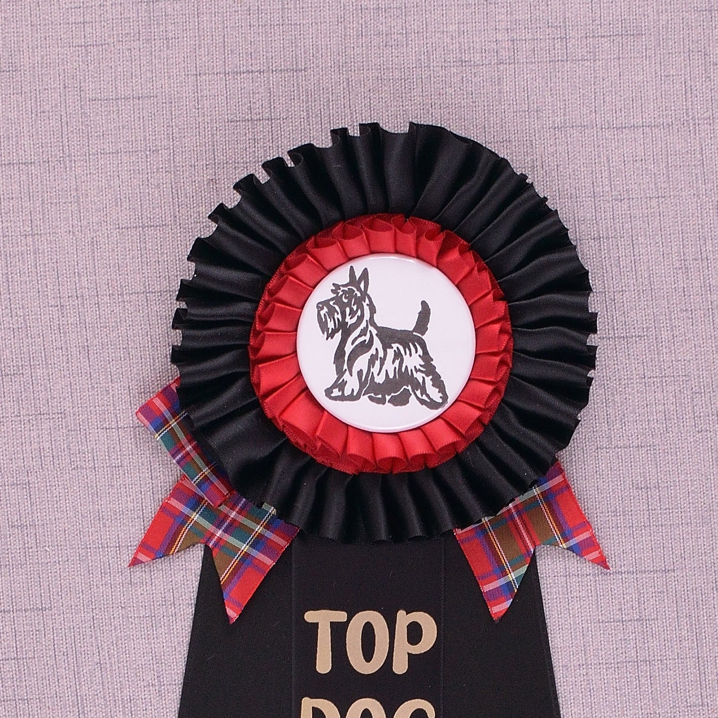 TOP DOG Award Ribbon Custom Rosette Award GOAT. Best Friend Etsy