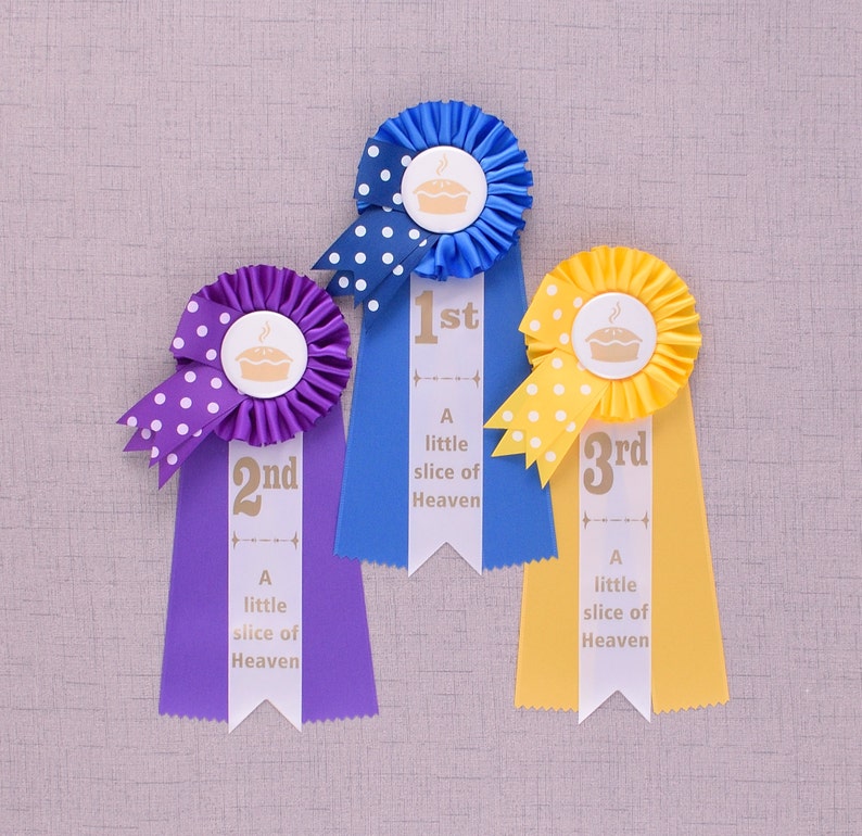 Pie Baking Contest Award Pie Eating Contest Award Bake Off Etsy