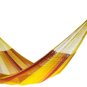 TEQUILA - Mayan Woven Hammock | Traditional Cotton Hammock | Fair Trade + Heart Made Yucatan Hammocks |  FREE Shipping from Maui, Hawaii