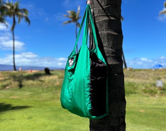 Beach Bag From Maui, Hawaii, Ultralight, Strong, Compact Shopping