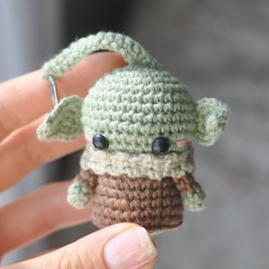 Baby Yoda Grogu CROCHET PDF PATTERN English image 4