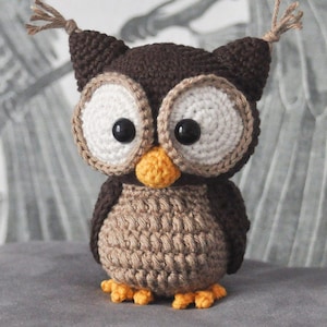 Alda the owl - CROCHET PDF PATTERN (English)