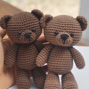 Florence the teddy bear CROCHET PDF PATTERN English image 1