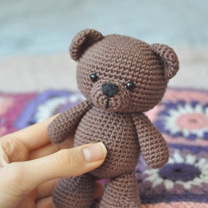 Frankie the teddy bear CROCHET PDF PATTERN English image 9