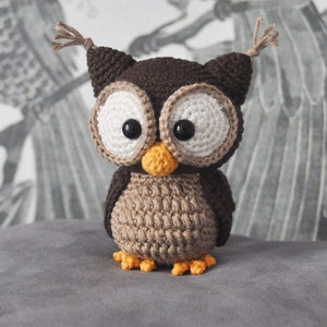 Alda the owl CROCHET PDF PATTERN English image 5