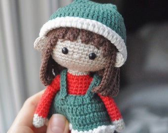 Christmas elf - CROCHET PDF PATTERN (English)