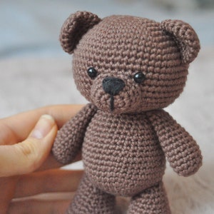 Frankie the teddy bear CROCHET PDF PATTERN English image 6