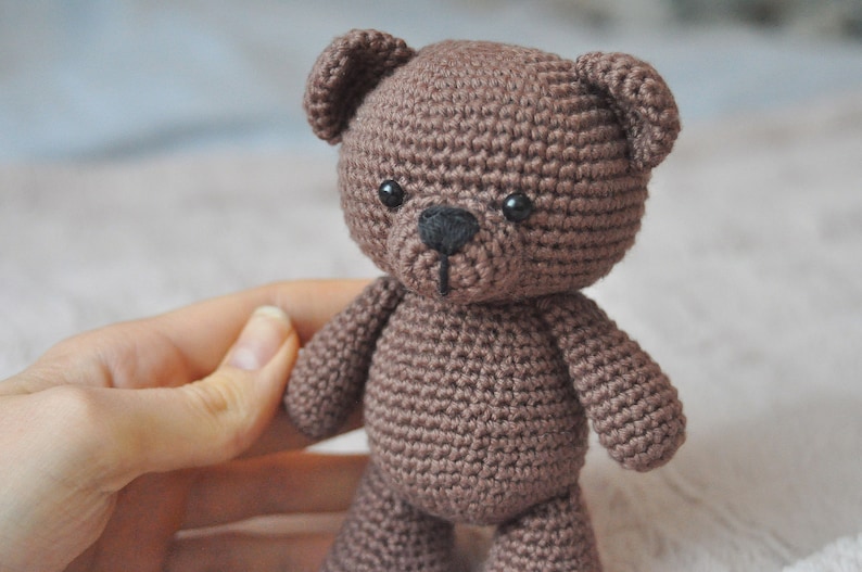 Frankie the teddy bear CROCHET PDF PATTERN English image 6