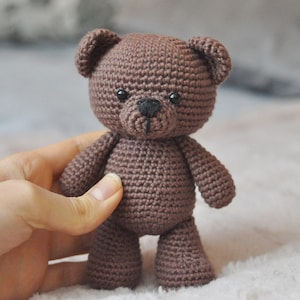 Frankie the teddy bear CROCHET PDF PATTERN English image 7