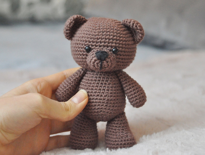 Frankie the teddy bear CROCHET PDF PATTERN English image 7