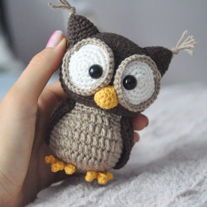 Alda the owl CROCHET PDF PATTERN English image 6