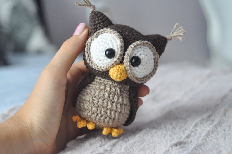 Alda the owl CROCHET PDF PATTERN English image 6