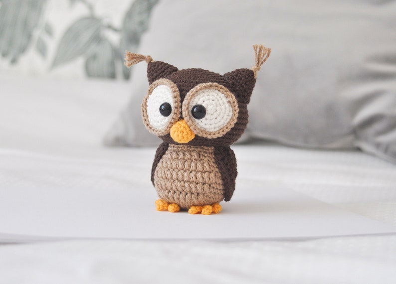 Alda the owl CROCHET PDF PATTERN English image 2