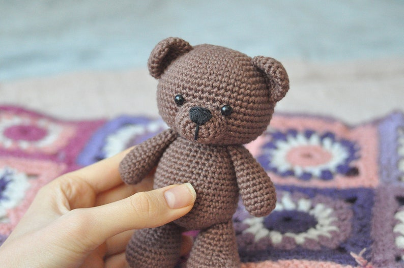 Frankie the teddy bear CROCHET PDF PATTERN English image 9