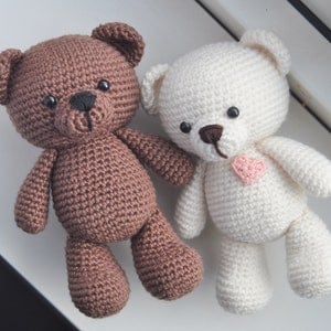 Frankie the teddy bear CROCHET PDF PATTERN English image 4