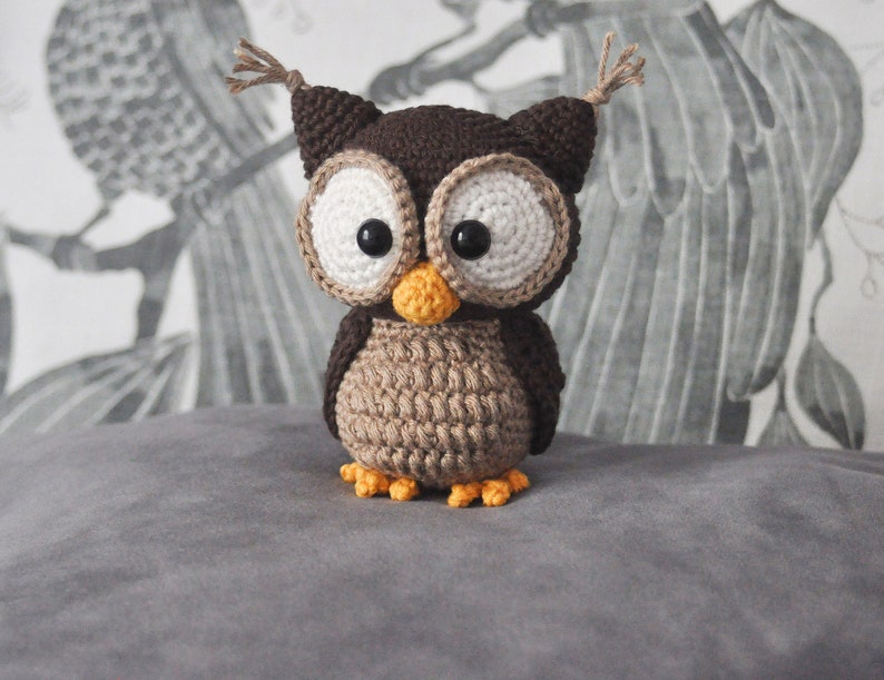 Alda the owl CROCHET PDF PATTERN English image 5