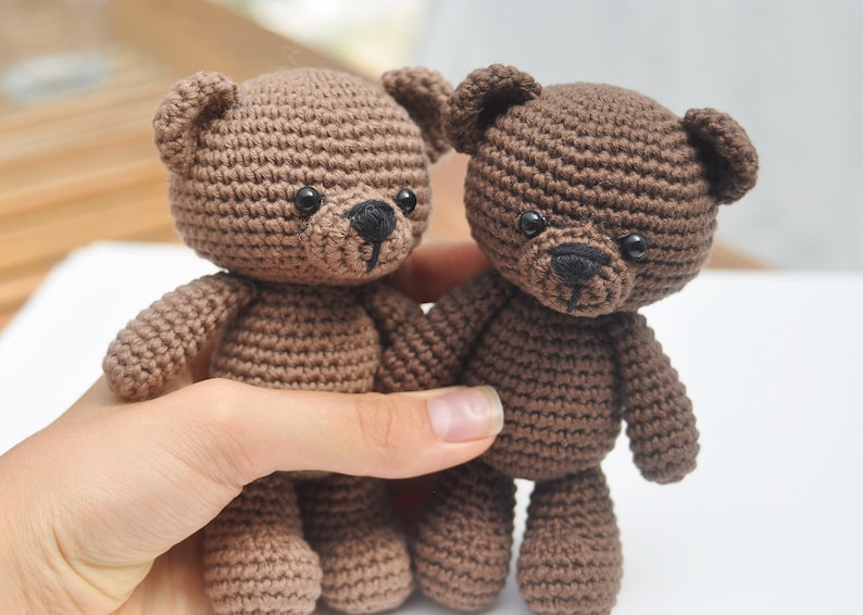 Florence the teddy bear CROCHET PDF PATTERN English image 5